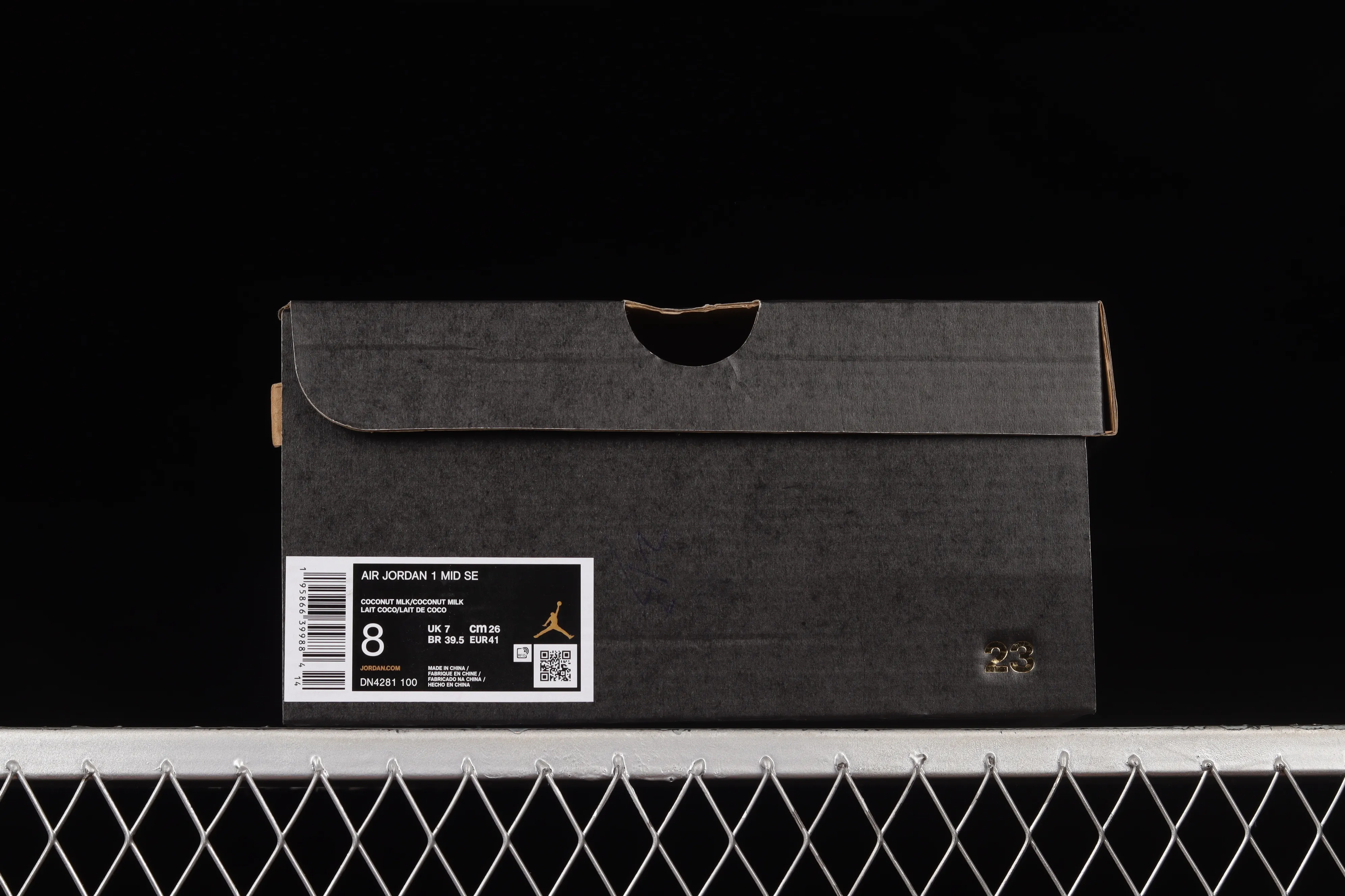 All categories Air Jordan Jordan series basketball shoes Air Jordan 1 Mid Air Jordan 1 Mid AJ1 Joe 1 rice gray coconut milk mid-top basketball shoes DN4281-100